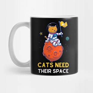 Cats Need Their Space Mug